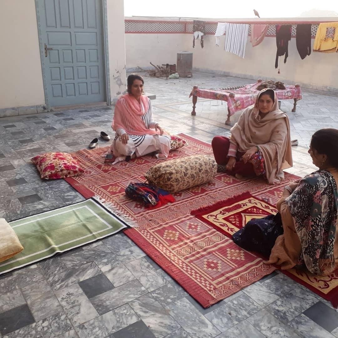 Pregnancy in a village in Punjab, Pakistan